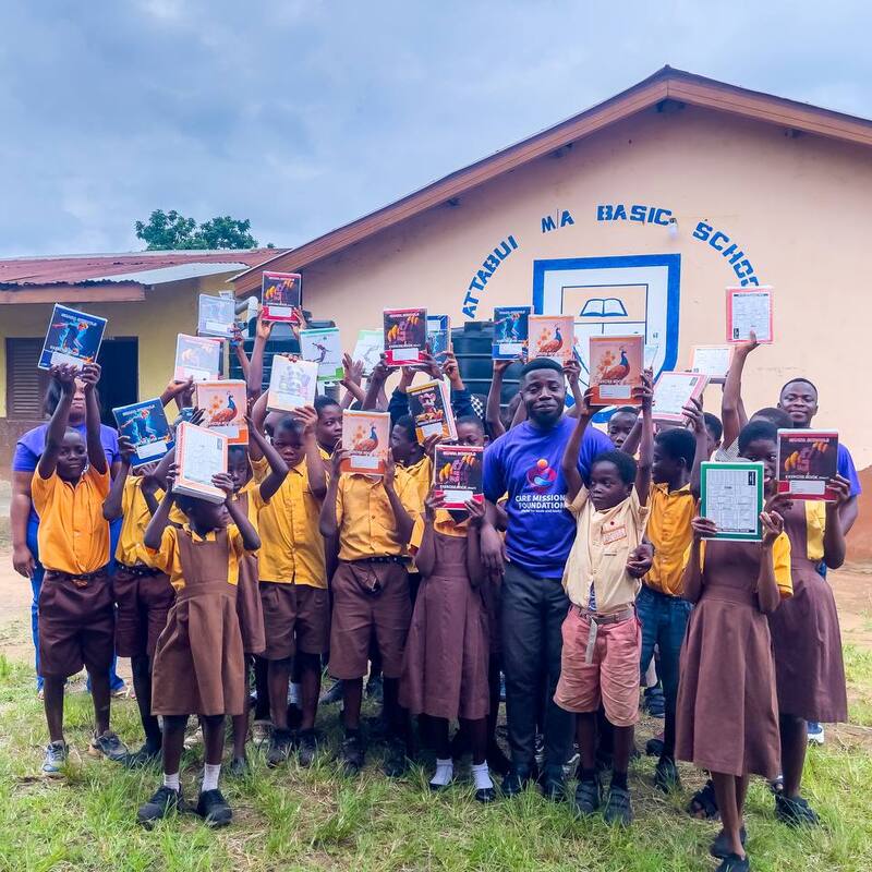 care missions foundation-students-exercise-books